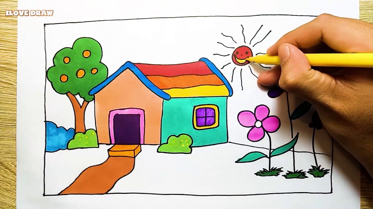 cách dạy vẽ cho bé tại nhà