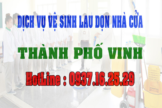 vệ sinh dọn nhà tại vinh nghệ an