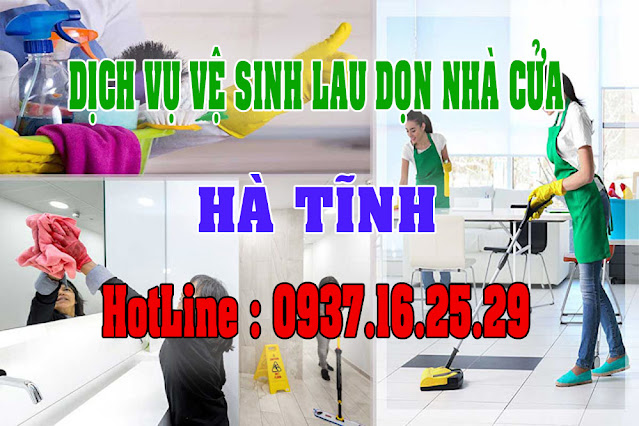 vệ sinh dọn nhà cửa tại hà tĩnh